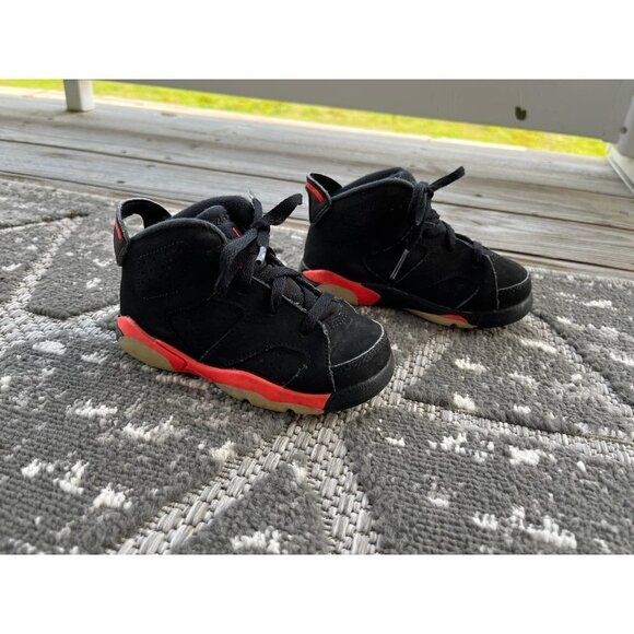 Jordan Infrared 6 Retro TD Black Sneaker - Picture 4 of 9